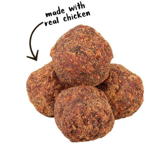 Wag More Bark Less Grain Free Meatball Bites: BBQ Chicken Recipe