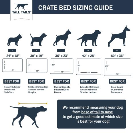 Tall Tails Dream Chaser Classic Dog Crate Bed