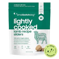 Small Batch Lightly Cooked Lamb Dog Food