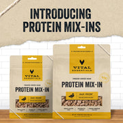 Vital Essentials Freeze-Dried Raw Protein Mix-In Duck Recipe Mini Nibs Topper for Dogs