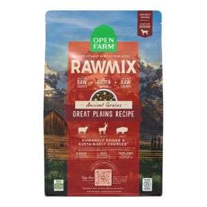 Open Farm Rawmix Dog Food Great Plains Ancient Grains 20lb.