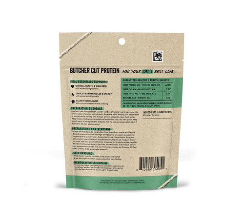 Vital Essentials Freeze Dried Raw Minnows Cat Treats (.5 OZ)