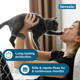 Seresto Flea and Tick Collar for Cats (1 Pack)