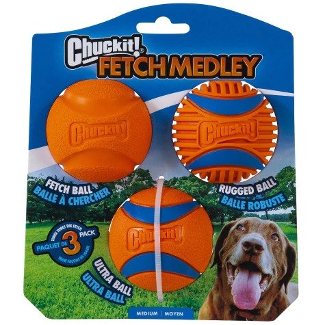 Petmate Chuckit! Fetch Medley Gen 3 (Medium / Orange)