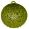 SodaPup Garden of Eatin' Tipsy Bowl (6.5” diameter x 0.25” thick. / Green)