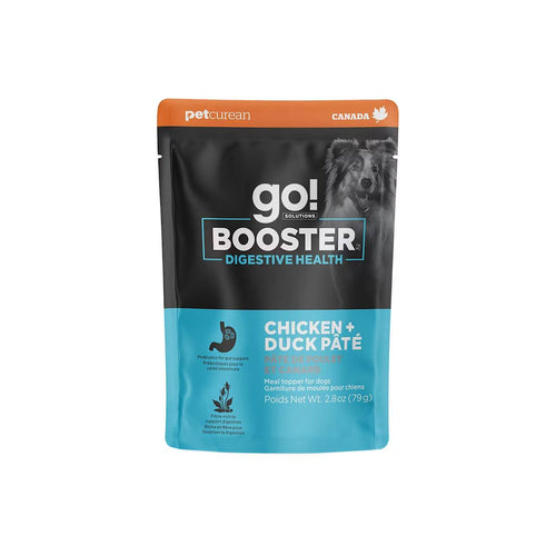 Petcurean Go! Solutions Booster Chicken + Duck Pâté for Digestive Health Wet Dog Food (2.8 oz)