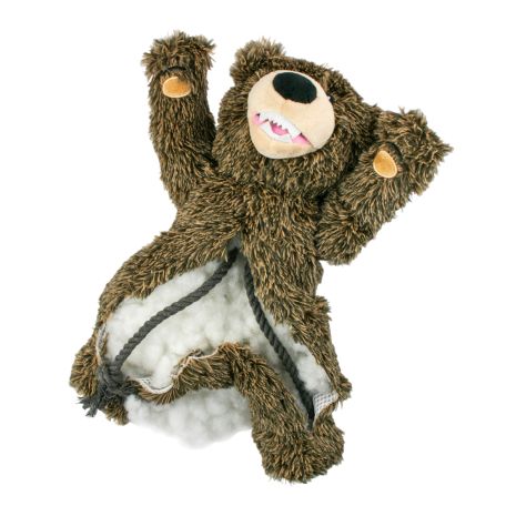 Tall Tails Grizzly Rope Body Dog Toy