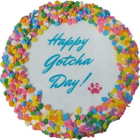 K9 Granola Happy Gotcha Day Cake