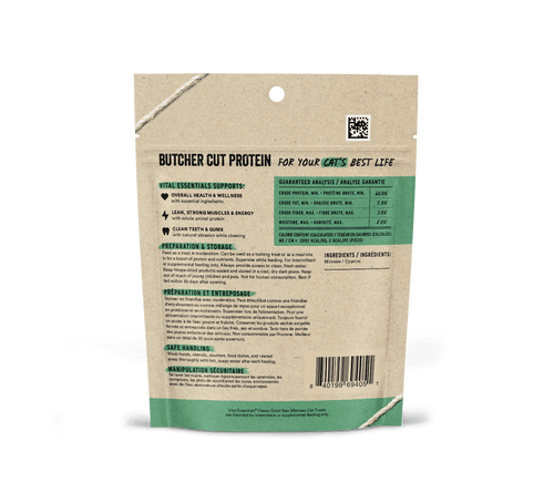 Vital Essentials Freeze Dried Raw Minnows Cat Treats (.5 OZ)