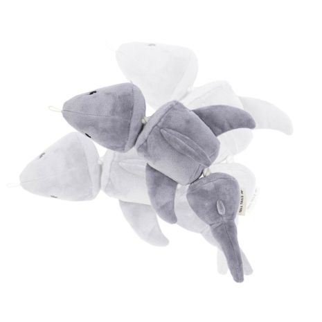 Tall Tails Jointed Shake Play Shark Dog Toy (14)