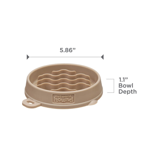 Outward Hound Fun Feeder Wave Tau Small