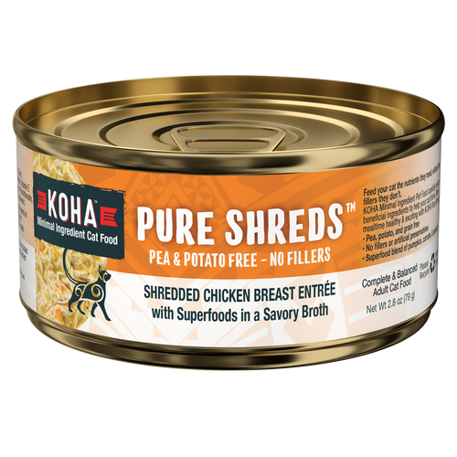 KOHA Cat Pure Shredded Chicken Canned Cat Food