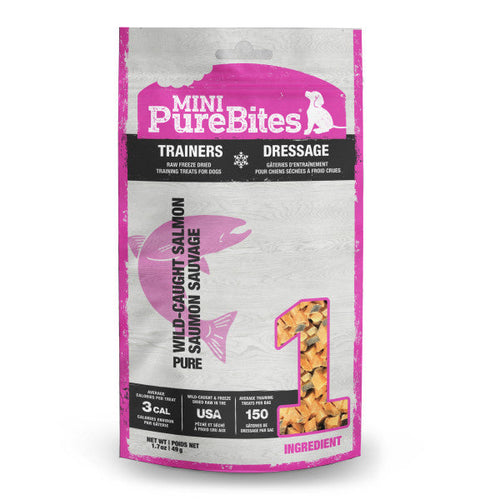 PureBites Salmon Mini-PureBites Dog Treat (1.7 Oz)