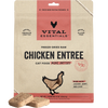 Vital Essentials Chicken Freeze-Dried Raw Entrée Cat Food Mini Patties (8 OZ)