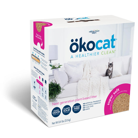 ökocat® Super Soft Clumping Wood Cat Litter