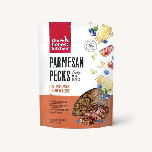 Honest Kitchen Parmesan Pecks - Beef, Parmesan & Blueberry Recipe (8 oz)