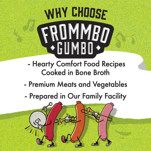 Fromm Frommbo™ Gumbo Hearty Stew with Beef Sausage Dog Food (12.5 oz Single Can)