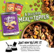 Frommbo Gumbo Hearty Stew with Pork Sausage Canned Dog Food