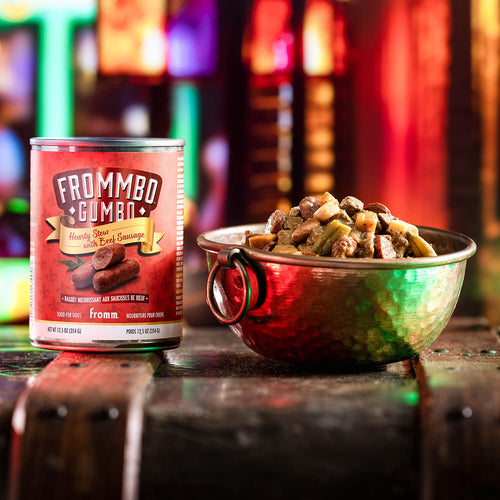 Fromm Frommbo™ Gumbo Hearty Stew with Beef Sausage Dog Food (12.5 oz Single Can)