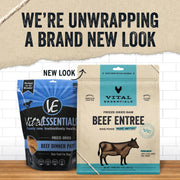 Vital Essentials Freeze-Dried Raw Beef Mini Patties Dog Food
