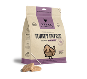 Vital Essentials Freeze-Dried Raw Turkey Mini Patties Dog Food