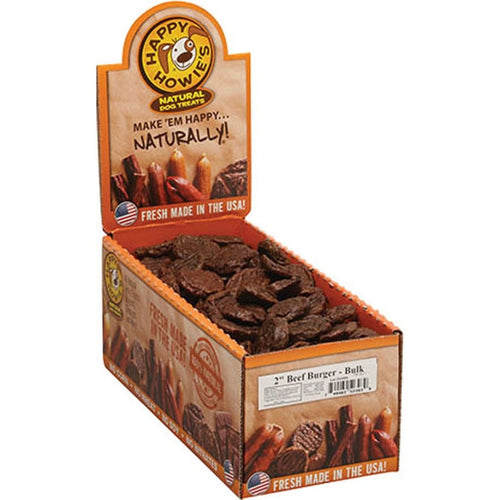 Happy Howie's Beef Burgers Bulk (4 inch, 1 Count)