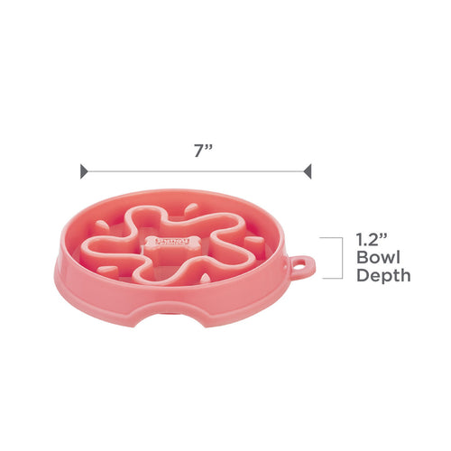 Outward Hound Fun Feeder Star Small Red