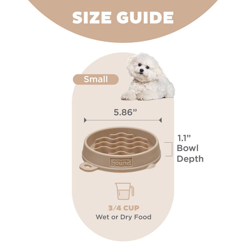 Outward Hound Fun Feeder Wave Tau Small