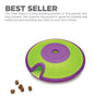 Outward Hound Nina Ottosson Treat Maze Interactive Puzzle Dog Toy (2.5 H x 7.5 L x 7.5 W - Green)