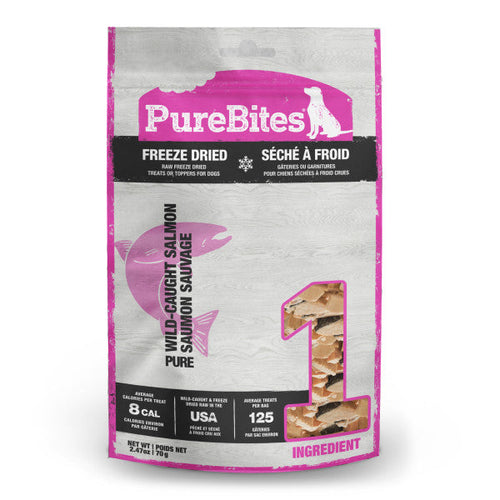 PureBites Freeze Dried Salmon Dog Treats (2.47-oz)