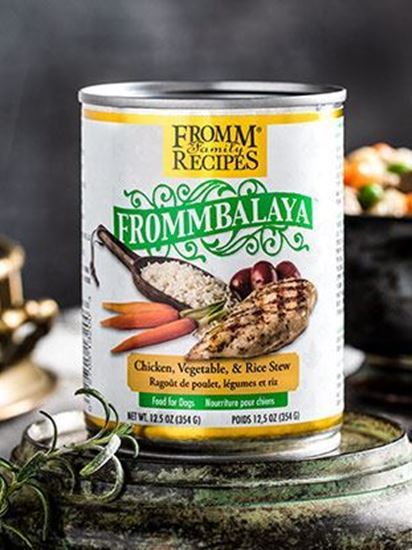 Fromm Frommbalaya Chicken, Vegetable & Rice Stew Canned Dog Food 12.5 oz