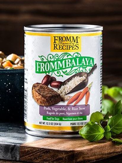 Fromm Frommbalaya Pork, Vegetable & Rice Stew Canned Dog Food 12.2 oz