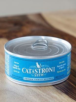 Fromm Family Recipes Cat-A-Stroni™ Salmon & Vegetable Stew Cat Food (5.5 oz, Single Can)