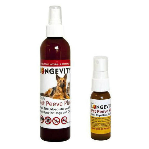 Dr. B's Pet Peeve Plus Flea Tick Repellent for Dogs & Cats