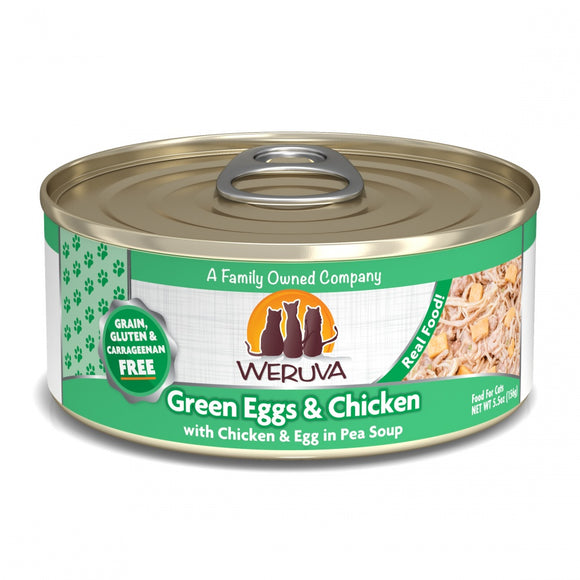 Weruva Green Eggs And Chicken Formula Canned Cat Food