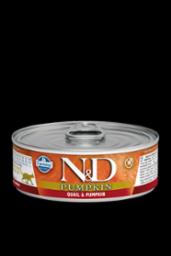 Farmina N&D Quail & Pumpkin  Canned Cat Food 2.8 oz