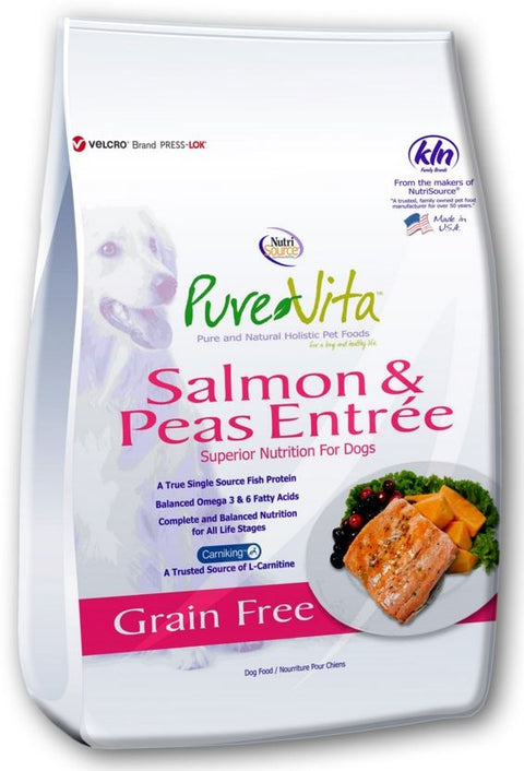 PureVita Grain Free Salmon & Peas Dry Dog Food