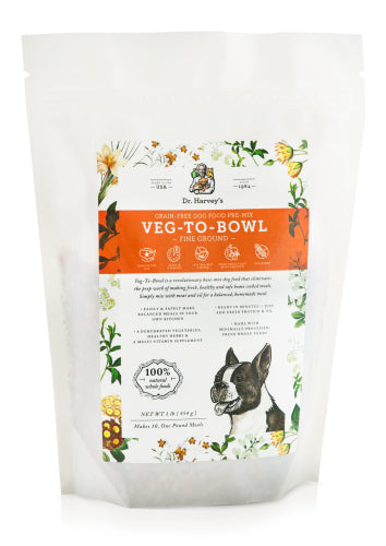 Dr. Harvey's Veg To Bowl Fine Ground Grain Free Dog Food Pre-Mix