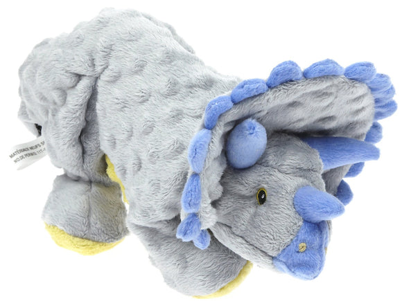 Go Dog Grey Triceratops Dog Toy