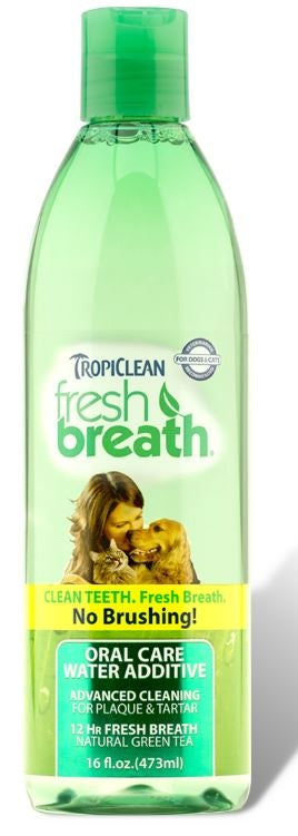 Tropiclean Fresh Breath Water Additive for Dogs and Cats