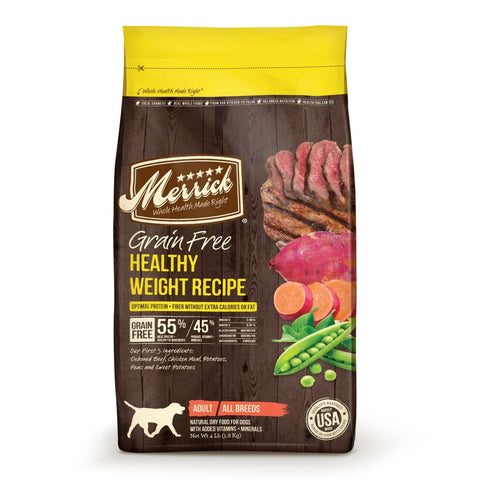Merrick Grain Free Healthy Weight Recipe Dry Dog Food
