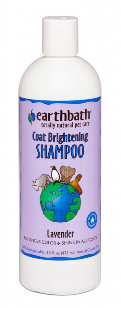 Earthbath Light Color Coat Brightening Shampoo for Dogs and Cats