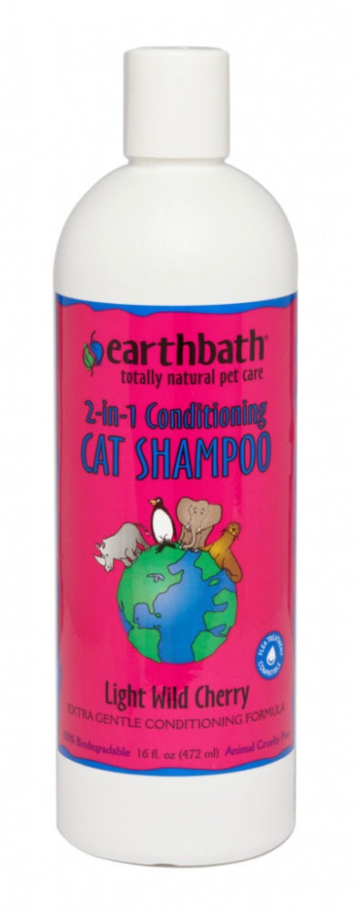 Earthbath 2-in-1 Conditioning Cat Shampoo