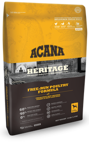 ACANA Heritage Free Run Poultry Formula Grain Free Dry Dog Food