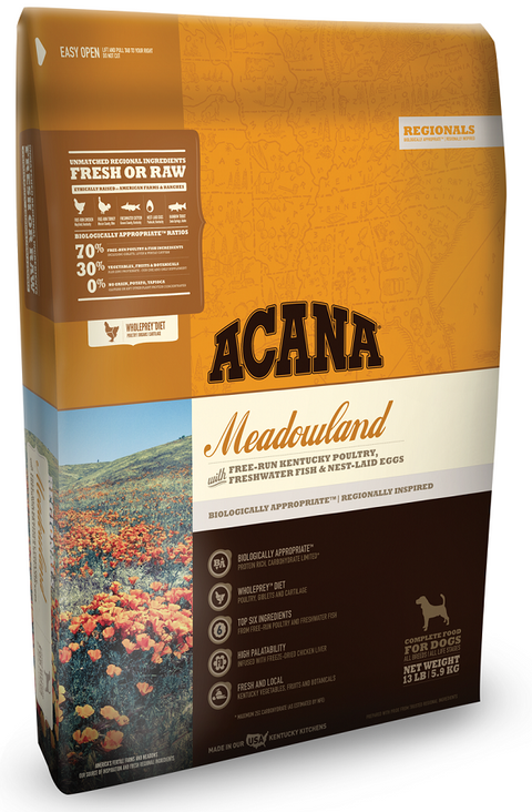 ACANA Regionals Meadowland Formula Grain Free Dry Dog Food