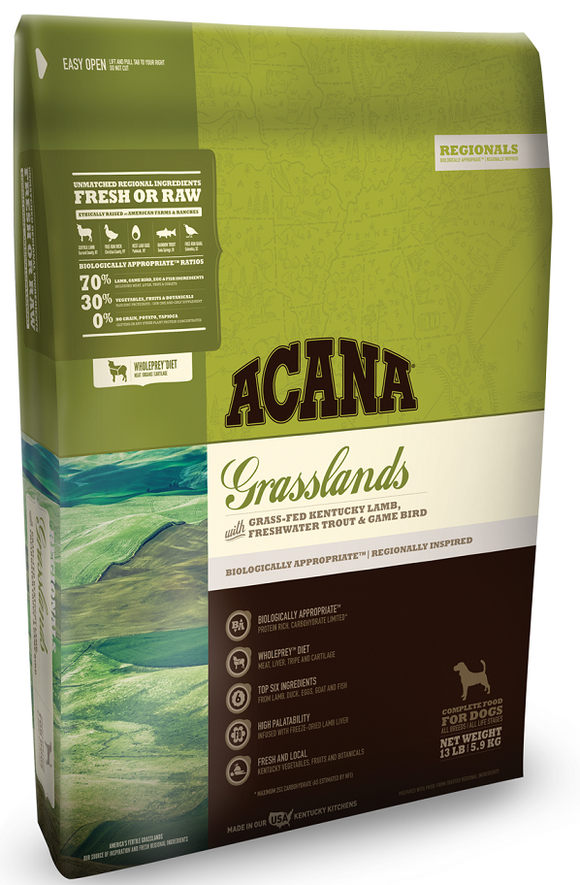 ACANA Regionals Grasslands Formula Grain Free Dry Dog Food