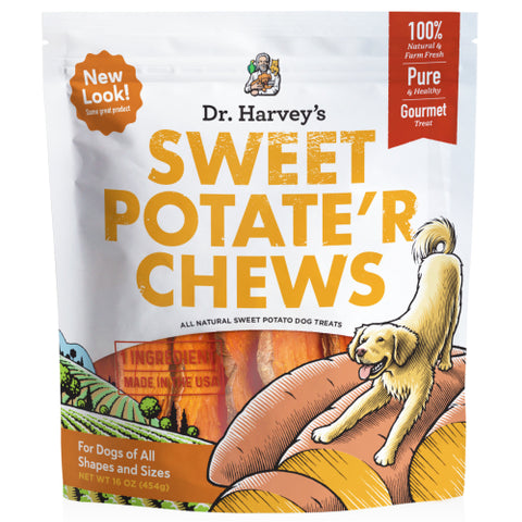 Dr. Harvey's Sweet Potato Chews 16 oz