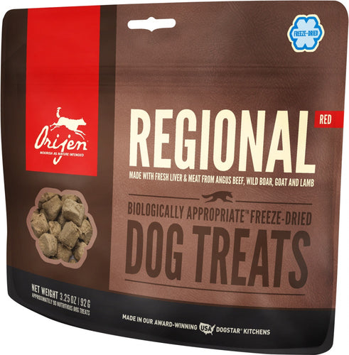 ORIJEN Freeze Dried Regional Red Dog Treats