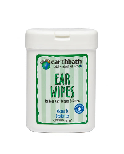 Earthbath Ear Wipes for Dogs and Cats