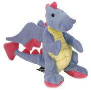 Go Dog Dragon with Chew Guard Squeaky Plush Dog Toy